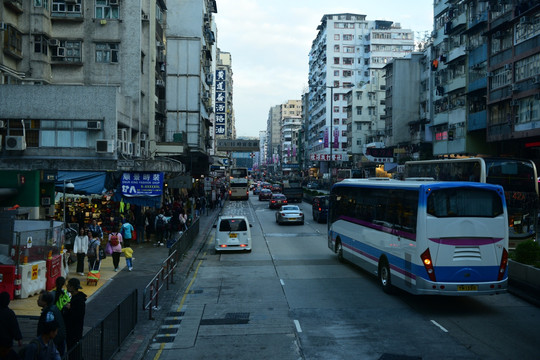 香港商业街