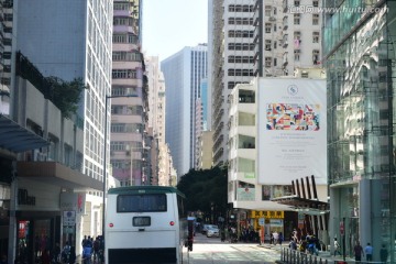 香港街道 商业街