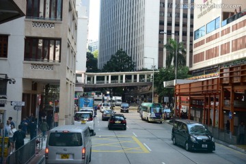 香港街道 商业街