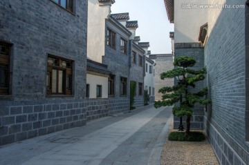 江南古镇老街民居南京老门东