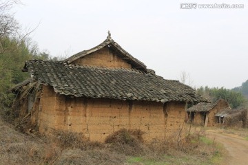 泥坯房 山区