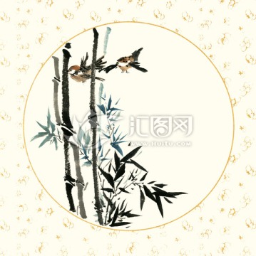 國(guó)畫竹子