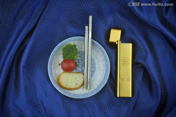 折叠银筷