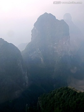 张家界 天门山 著名景点 旅游