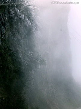 张家界 天门山 著名景点 旅游