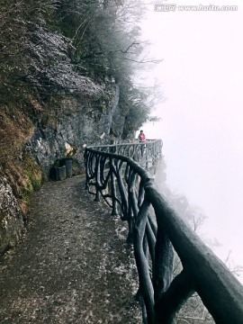 张家界 天门山 著名景点 旅游