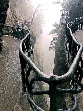 张家界 天门山 著名景点 旅游