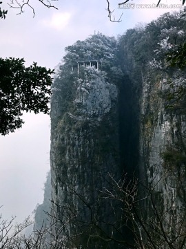 张家界 天门山 著名景点 旅游