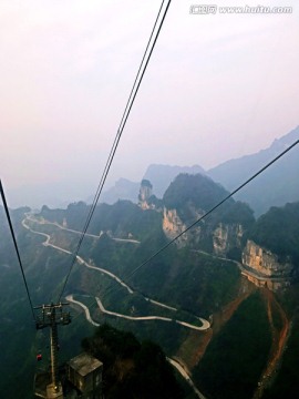 张家界 天门山 索道 著名景点