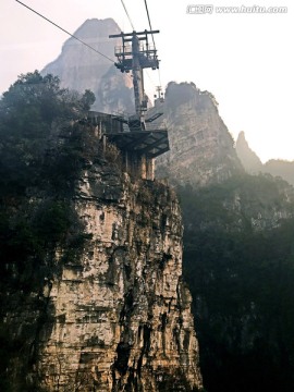 张家界 天门山 索道 著名景点