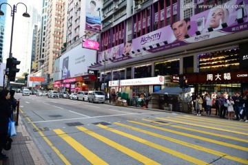 香港商业街