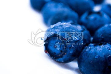蓝莓特写 蓝莓素材 蓝莓高清