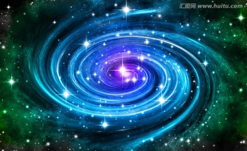 漩渦星系 星空