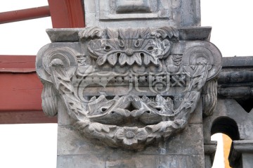 北京东堂 拱门西式雕塑装饰