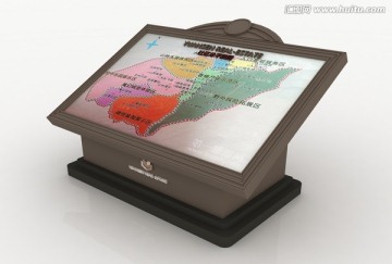 大理石導(dǎo)視牌模型