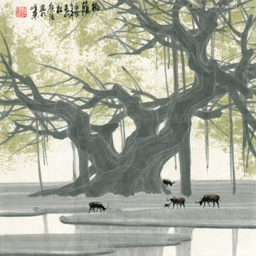 高清山水國畫