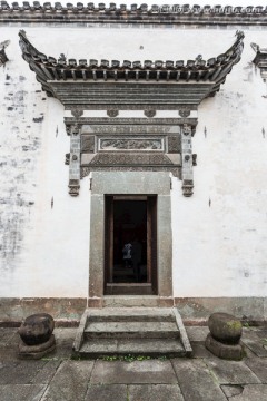 中式古门