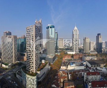 上海新天地全景 新天地朗廷