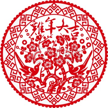 雞年窗花