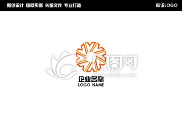 字母V创意LOGO