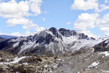 黑水达古冰山 三号冰川