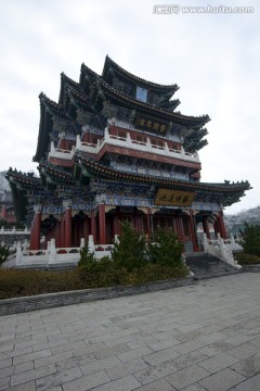 张家界 天门寺 寺庙 天门山