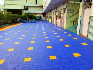广东培幼幼儿园悬浮拼装地板