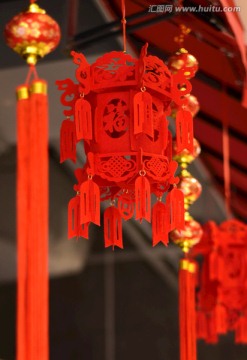 春节纸灯笼 红灯笼