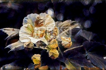 花卉油畫