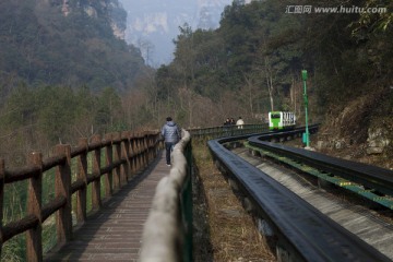 张家界 武陵源 著名景点 旅游