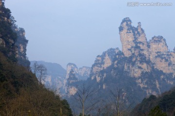 张家界 武陵源 著名景点 旅游