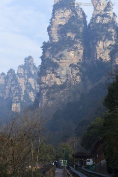 张家界 武陵源 著名景点 旅游