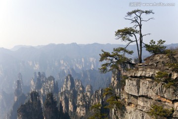 张家界 武陵源 著名景点 旅游