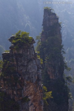 张家界 武陵源 著名景点 旅游