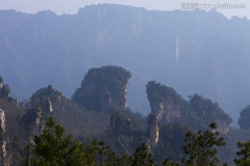 张家界 武陵源 著名景点 旅游