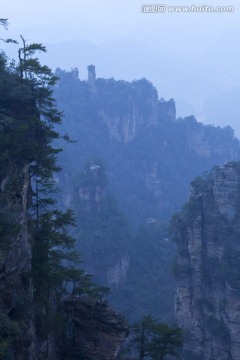 张家界 武陵源 著名景点 旅游