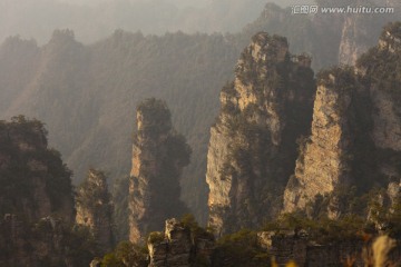 张家界 武陵源 著名景点 旅游