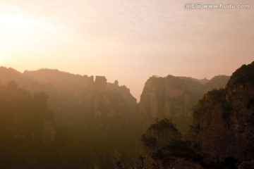 张家界 武陵源 著名景点 旅游