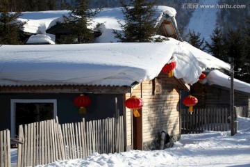 雪乡 雪景 白雪