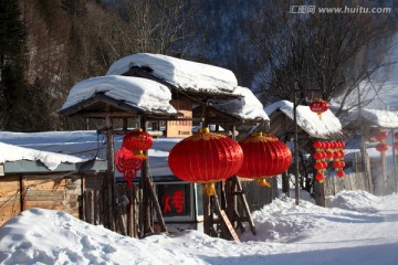 雪乡 雪景 白雪