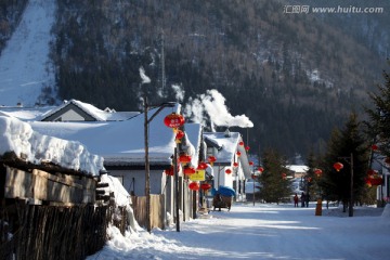 雪乡 雪景 白雪