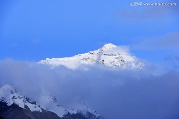 珠峰 雪山