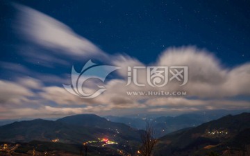 乌蒙山夜景俯瞰