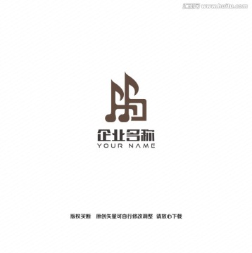 音符bb音乐logo