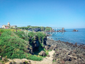 濟州島海灘風光