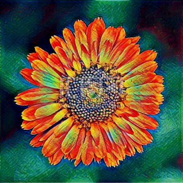 菊花裝飾畫