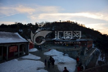 泰山冬日風(fēng)光