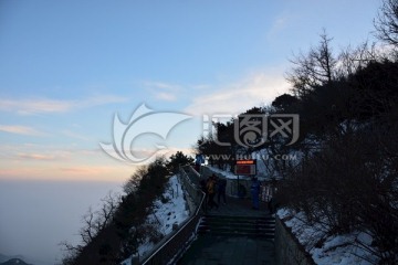 泰山冬日風(fēng)光