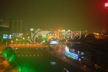 合肥南淝河夜景