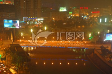 合肥南淝河夜景